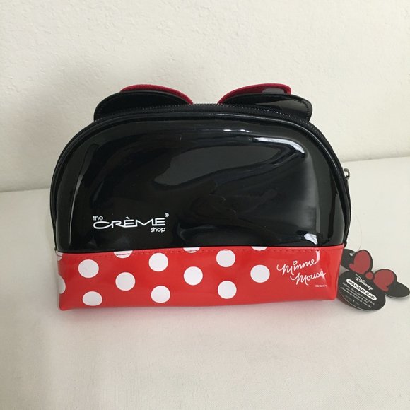The Creme Shop x Disney Minnie Mouse Dome Travel Pouch Cosmetic Case - NEW  New - Picture 3 of 16